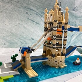 NOVÉ Stavebnice typu Lego - Tower Bridge - 1833 kostek - 4