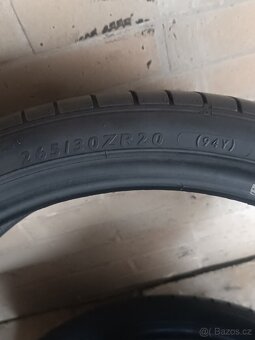 Letní pneu 265/30/20 Dunlop SP Sportmaxx GT - 4