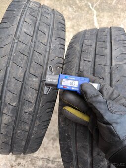 Letní pneu 195/70R15 6 kusů. Sada Č.91 - 4