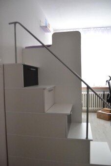 Patrová postel se skříní a psacím stolem - 4