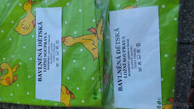 Dětská ložní povlečení, peřinka, prostěradla VŠE NOVÉ - 4