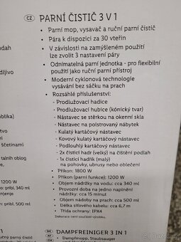Vysavač, parní čistič - 4