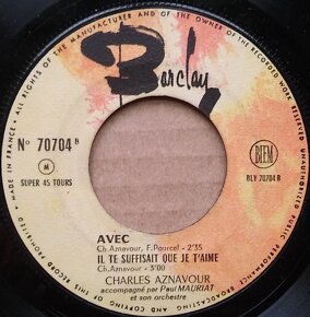 Charles Aznavour – Le Temps (EP) - 4