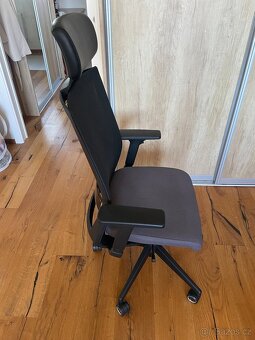 Zdravotní kancelářská židle Adaptic EVORA+ – TOP stav - 4