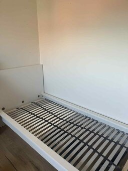 Postel 90x200cm s roštem i matrací - 4