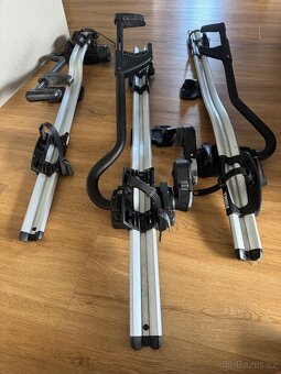 Thule příčníky + 3 x nosič kol - 4