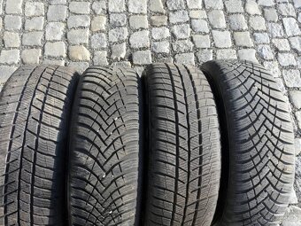 ZIMNÍ PNEU + DISKY 185/60R15 VW SEAT ŠKODA 15" - 4