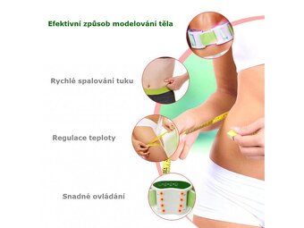 Masážní pás na redukci tuku BodyVibra - 4