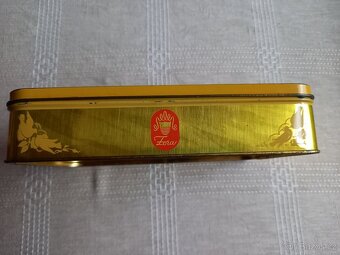 Stará plechová krabička od čokolády - 4