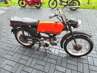 Jawa 23 Mustang bez TP, červený 1. - 4
