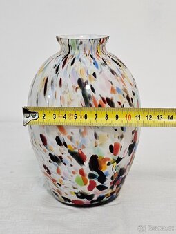 Váza brokátové sklo - 4