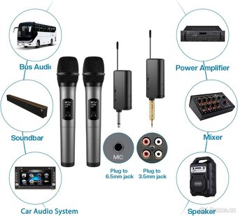 Tonor TW320,  2 sety 4 mikrofony cena za dva sety - 4