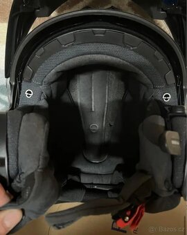 Helma Schuberth C3 Pro Split White s interkomem Sena - 4