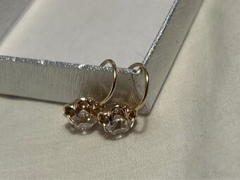 Náušnice pozlacené - 4