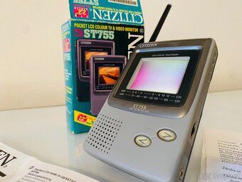 Kapesní Citizen, LCD TV ST 755, 90.léta - 4