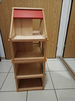 Velký dřevěný domeček pro panenky - 4