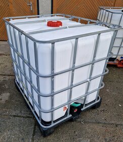 Nádrž  na vodu 1.000 litrů - I.B.C. kontejner - IBC BOX Dešť - 4