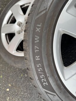 Alu celoroční sada Audi 225/55/17 R17 - 4
