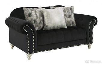 Luxusní sedací souprava ve stylu chesterfield - 4