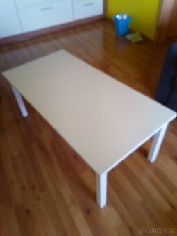 stolek konferenční stolek 105x50x55 cm jako nový - 4