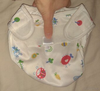 Svrchní nepromokavé plenkové kalhotky 2,5-5 kg a do 9 kg, 4 - 4