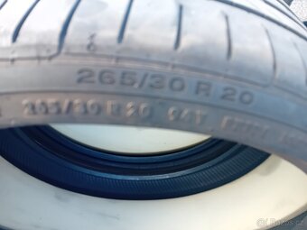 Prodám Sadu pneu 265/30/20 Continental - 4