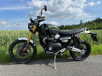 Triumph Scrambler 1200 XE 1. majitel, původ ČR - 4