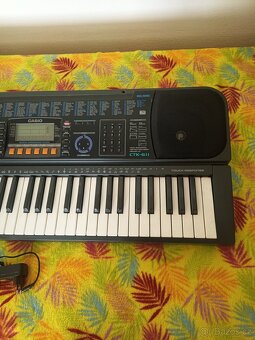 KLávesy s dynamickou klávesnicí  Casio CTK-611 - 4