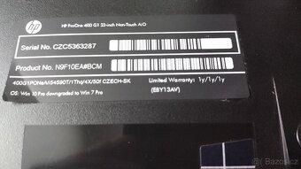 HP ProOne 400Gi 23"/8GB/W10Pro - 4