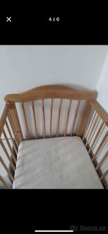 Dětská postylka se sklopnou bočnici - 4