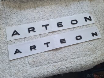 Chrómové a čierne nápisy na kufor VOLKSWAGEN - 4