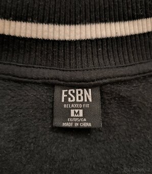 Pánská varsity bunda černobílá - 4