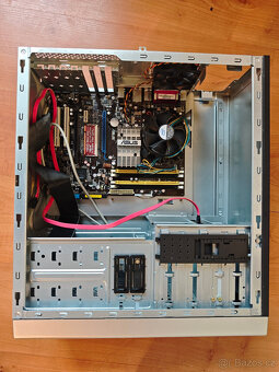 ATX počítačová skříň + vypalovačka + FDD + ASUS P5N-E SLI - 4