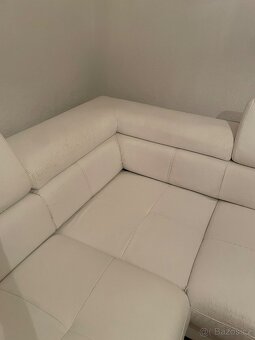 Rozkládací gauč + taburet - 4