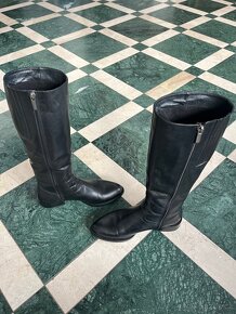 Dámské kožené kozačky - 4
