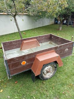 Vozík za auto KPZ 240 s přídavnou korbou - 4