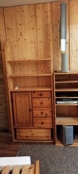 Obývací stěna včetně konferenčního stolu - 4