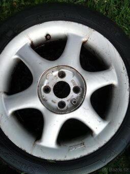 Alu disky 4x108 s pneu na dojetí 185/55R14 - 4
