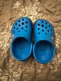 Dětské žabky Crocs Classic Clog T blue - 4