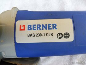 Úhlová bruska BERNER BAG-230-1 CLB, 2400 W, 6500 ot./min - 4