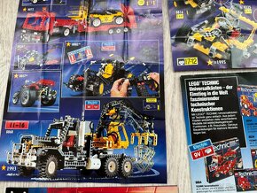 Lego Technic katalogy a plakát od roku 1989 - 4