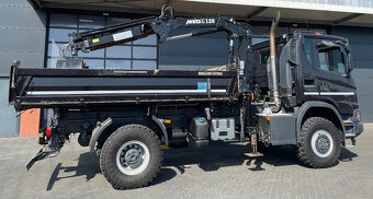 18t Scania 4x4 ZÁNOVNÍ + jeřáb - 4