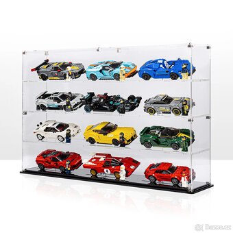 Vitrína Wicked Brick  - 12x LEGO® Speed Champions - 4