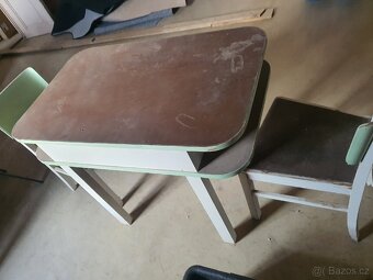 Dobový stůl a židle - 4
