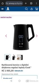 Rychlovarná konvice Cook od Amway - 4