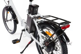 Skládací elektrokolo SIGMA 20" bílé 13 Ah - 4