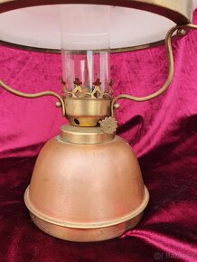 Starožitná petrolejová lampa - 4