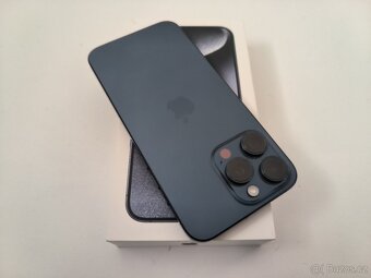 apple iphone 15 PRO 128gb Blue Titanium / Batéria 86% - 4