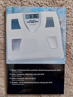 Osobní digitální váha - 4