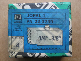 Závitořezné čelisti Jopal 1, sada I nebo sada III, nepoužité - 4
